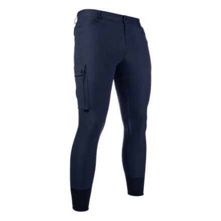 Pantaloni  cu silicon pentru bărbați HKM Cargo - 44, verde măsliniu