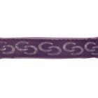 Capăstru din piele Equestro Navajo - plin, maro închis