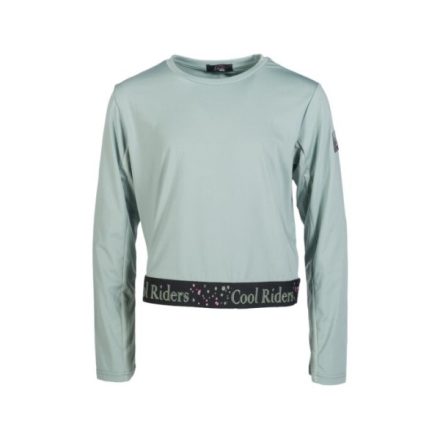Bluză cu mâneci lungi pentru copii HKM Hailey - 134/140, violet deschis