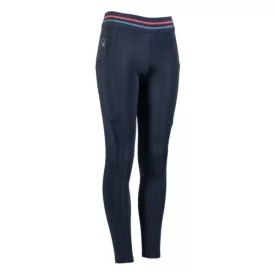 Leggings cu silicon HKM Aymee, pentru copii - 110/116, roz