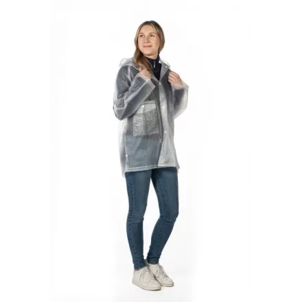 HKM Női átlátszó esőkabát - M 