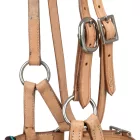 Színes gyöngyökkel díszített western kantár 