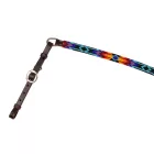 Pieptar western uleiat, cu mărgele în stil „serape”