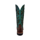 Cizme western dama Twisted X Ruff Stock-turcoaz floral - 36, Twisted X Ruff Stock