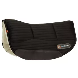   Saltea western rotunjită Westernwelt Matrix WoolBack® cu inserții Ortho-Impact®