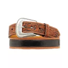 Curea din piele sculptată Westernwelt